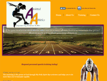 Tablet Screenshot of anointedathletics.com